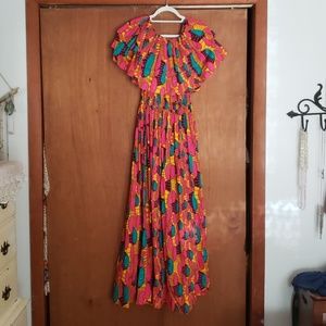 NWOT african print dress